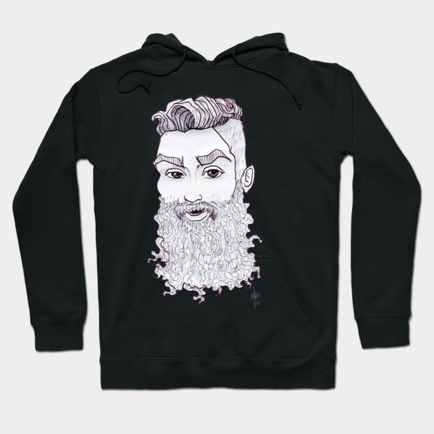 Beard Love Hoodie by danpaul